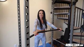 Naughty Hottie Anissa Kate Loves Sex Work Out