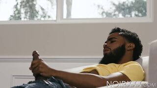 Peeping dude Nic Sahara finally gets a black ass hole to fuck and enjoy