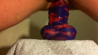 Anal Fun with Flint the Bad Dragon: Amateur Gay Fisting Video