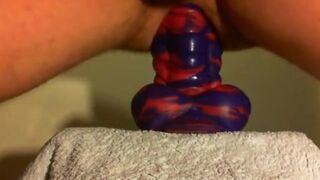 Anal Fun with Flint the Bad Dragon: Amateur Gay Fisting Video