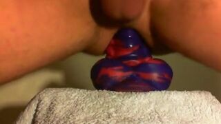 Anal Fun with Flint the Bad Dragon: Amateur Gay Fisting Video