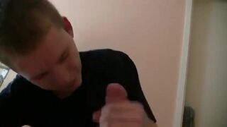 Twink Prefers Sucking Cock Over Painting Walls