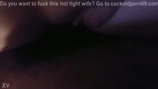 Hubby Films Cuckold Wife Cream on a Stranger's BBC