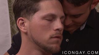 Kissing and anal sex with Killian James and Roman Todd