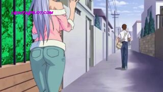 Horny Wife Fucked By The Postman While Husband Is At Work - Hentai Animation