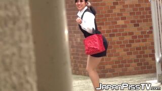 Piss fetish Japanese  filmed by kinky hidden camera