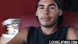 A Latino twink offered money in exchange for a hard fuck and a cock suck