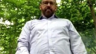 Forest Masturbation: Daddy's Outdoor Adventure