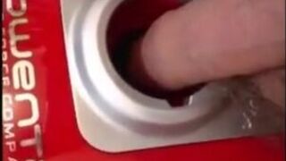 Vacuum Cleaner Hole: Cumming Inside