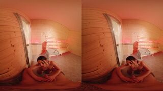 Secret Fuck in a Sauna Virtual Real Porn