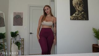 Perfect BLONDE stepsis finally lets me feel her BIG NATURAL TITTIES - Angel Youngs