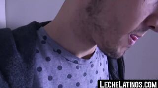 Straight Latino cutie is paid by a gay man to hard fuck him