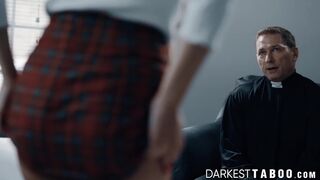 DarkestTaboo.com - Gia Derza's filthy asshole is fucked in a sacred place