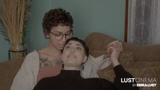 Lucky guy has sex with a hot lesbian couple - Watch Someone Like You on Erika Lust