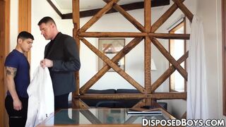 DisposedBoys.com - Master Legrand slapped and slammed his big dick into the eager hol