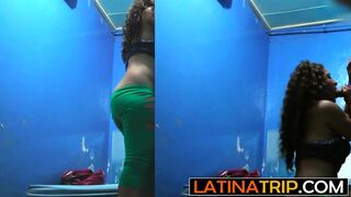 Colombian thot goes crazy on a huge cock