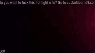 Cuckold Lets 2 BBC Fuck his Slutty Wife