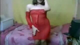 Egyptian Crossdresser Ingy Dances