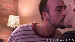 Passionate anal sex with Roman Todd and Mason Lear