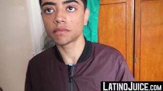 LatinoJuice.com - Cute dude Moises spread his legs and allowed me to explore his wet