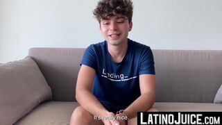 LatinoJuice.com - Making my bisexual boyfriend Joe Dave scream hard from our bareback