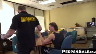 Perps4Sale.com - Tattooed hunk Sean Duran barebacks stud perp Zach Murphy