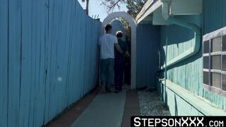 StepsonXXX.com - I wrestled my beefy stepdad Sean Duran into sucking my stiff dick