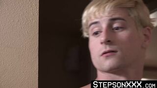 StepsonXXX.com - My stepson Lukas Stone will surely come back for more after this bar