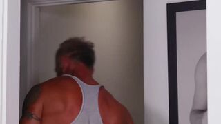 DaddiesPorno.com - Hunk Grex Dixxon invades his stepson Jack Waters hungry ass then c