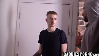 DaddiesPorno.com - Sexy muscular stepdad disciplined his troublesome stepson