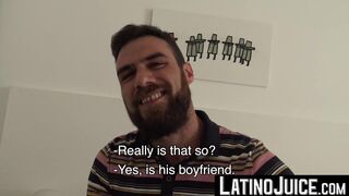 LatinoJuice.com - Horny guys Tommy and Walter revealed to me their cockswallowing and