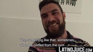 LatinoJuice.com - Horny guys Tommy and Walter revealed to me their cockswallowing and