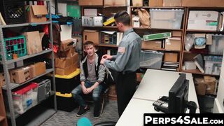 Skinny rebellious twink enjoys sucking a horny cop