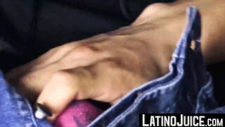 LatinoJuice.com - Slutty gay Remo submits to straight stud Ayuns swift ass pouncing