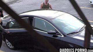 DaddiesPorno.com - If you want a ride so badly you can ride my dick first