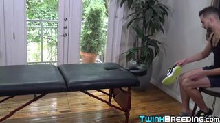 TwinkBreeding.com - Body massage turns into rough anal fucking with Connor Taylor