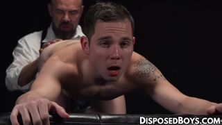 DisposedBoys.com - Passionate kissing and dildo fucking by horny stud Max Sargent and