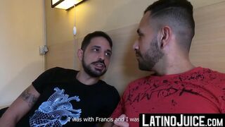 LatinoJuice.com - Horny Latino couples swaps partner to fuck in gay foursome