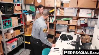 Perps4Sale.com - Skinny gay perp receives Hard and Fast Bareback from cop