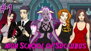 [Gameplay] High School Of Succubus #1 | Another New Adventure! [Halloween Special]