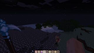 Minecraft Bia the Teddy Bear is getting a Rough Ponding in her Tight ASS