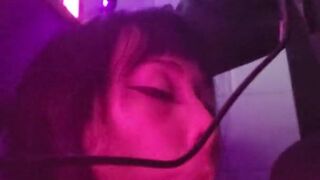 Egirl blows streamer live under desk