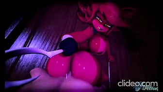Cute foxy gets pounded hard from behind