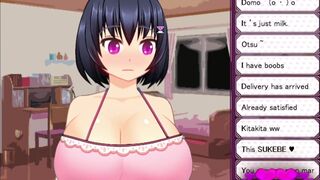 Dosukebe Chat Lady Chisato-chan [v1.7] [happypink] petting pussy with a big vibrator