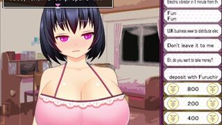 Dosukebe Chat Lady Chisato-chan [v1.7] [happypink] petting pussy with a big vibrator