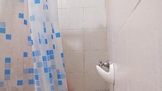 Would you help this pregnant woman take a shower?