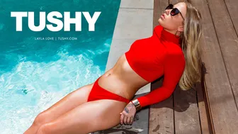 Tushy - Super Hot Anal Session With A Seductive Blonde Teen Layla Love