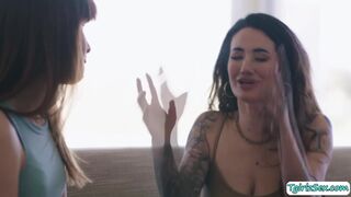 Have you ever seen hot busty milf fucks sexy ts stepdaughter
