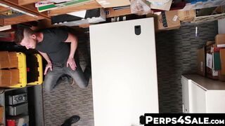 Perps4Sale.com - Bearded Straight Crook Raw Fucked by Handsome Security