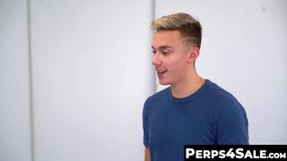 Perps4Sale.com - Horny officer Jax Thirio barefucked by twink Carter Del Rey